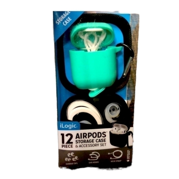 AirPods storage case 12 piece storage case & accessories set. - Picture 1 of 9